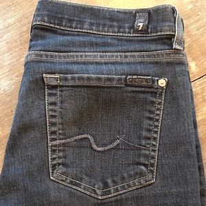 7 For All Mankind Gwenevere Skinny Jeans Sz28